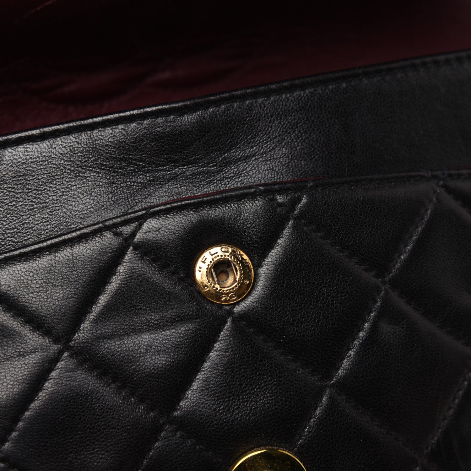 Chanel Lambskin Quilted Small Double Flap Black 19 of 24