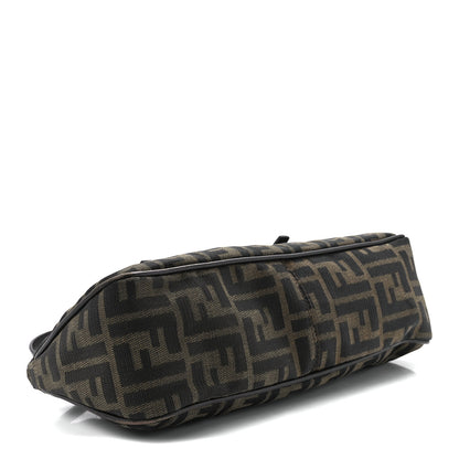 Fendi Zucca Buckle Shoulder Bag Tobacco 4 of 10