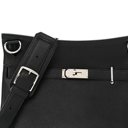 Hermes Taurillon Clemence Jypsiere 31 Black 10 of 10