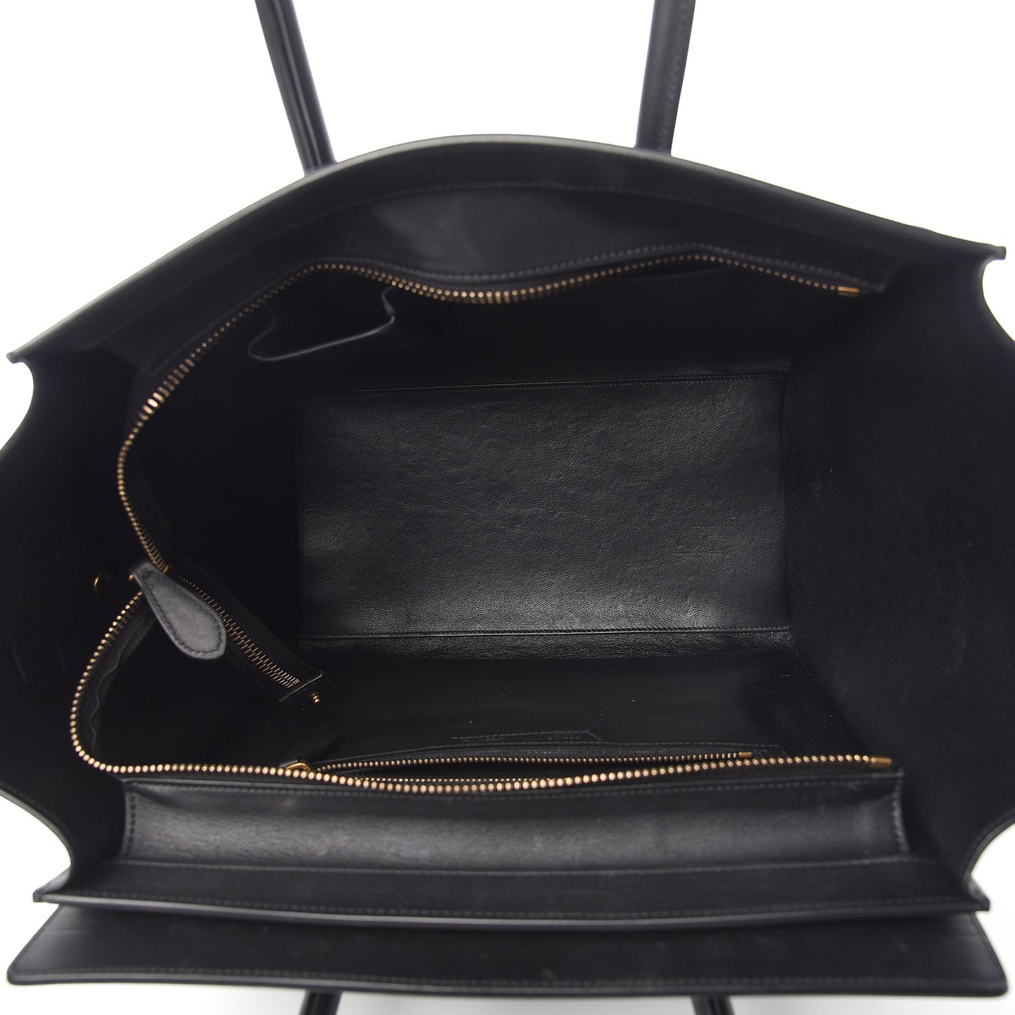 Smooth Calfskin Mini Luggage Black