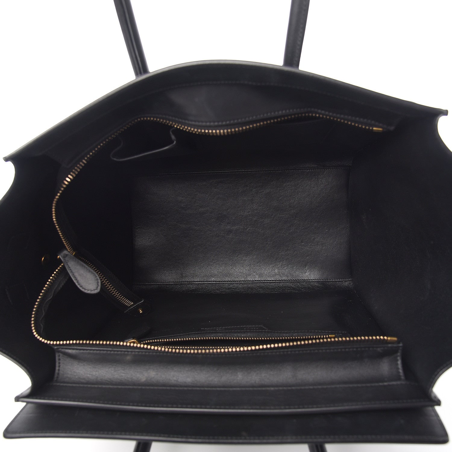 Celine Smooth Calfskin Mini Luggage Black 4 of 8