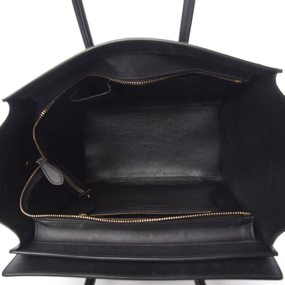 Celine Smooth Calfskin Mini Luggage Black 4 of 8