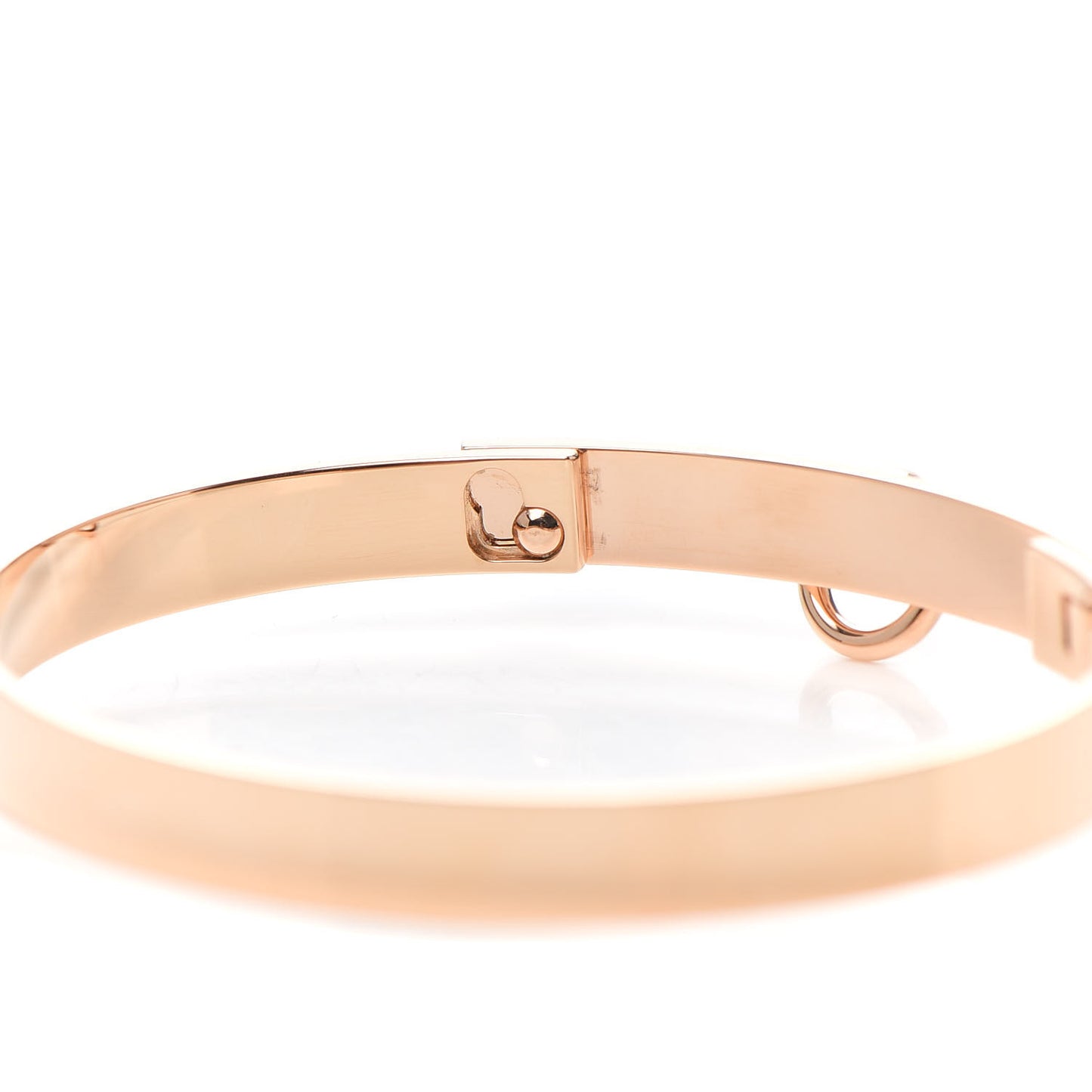 18K Rose Gold Diamond PM Collier De Chien Bracelet SH