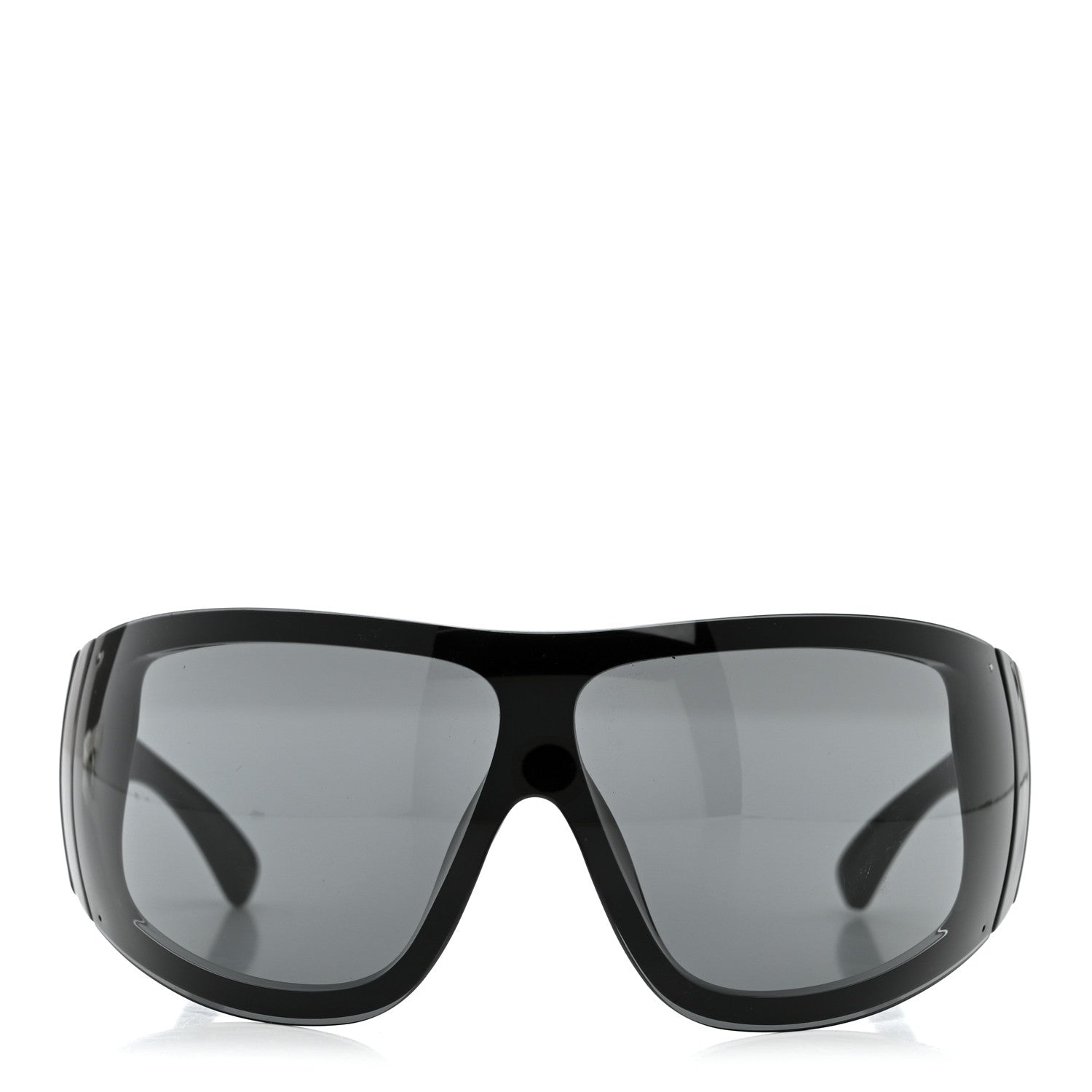 Saint Laurent Acetate Oversized Aviator Shield SL914 Sunglasses Black 2 of 7