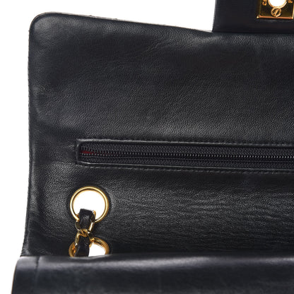 Chanel Lambskin Quilted Small Double Flap Black 9 of 17