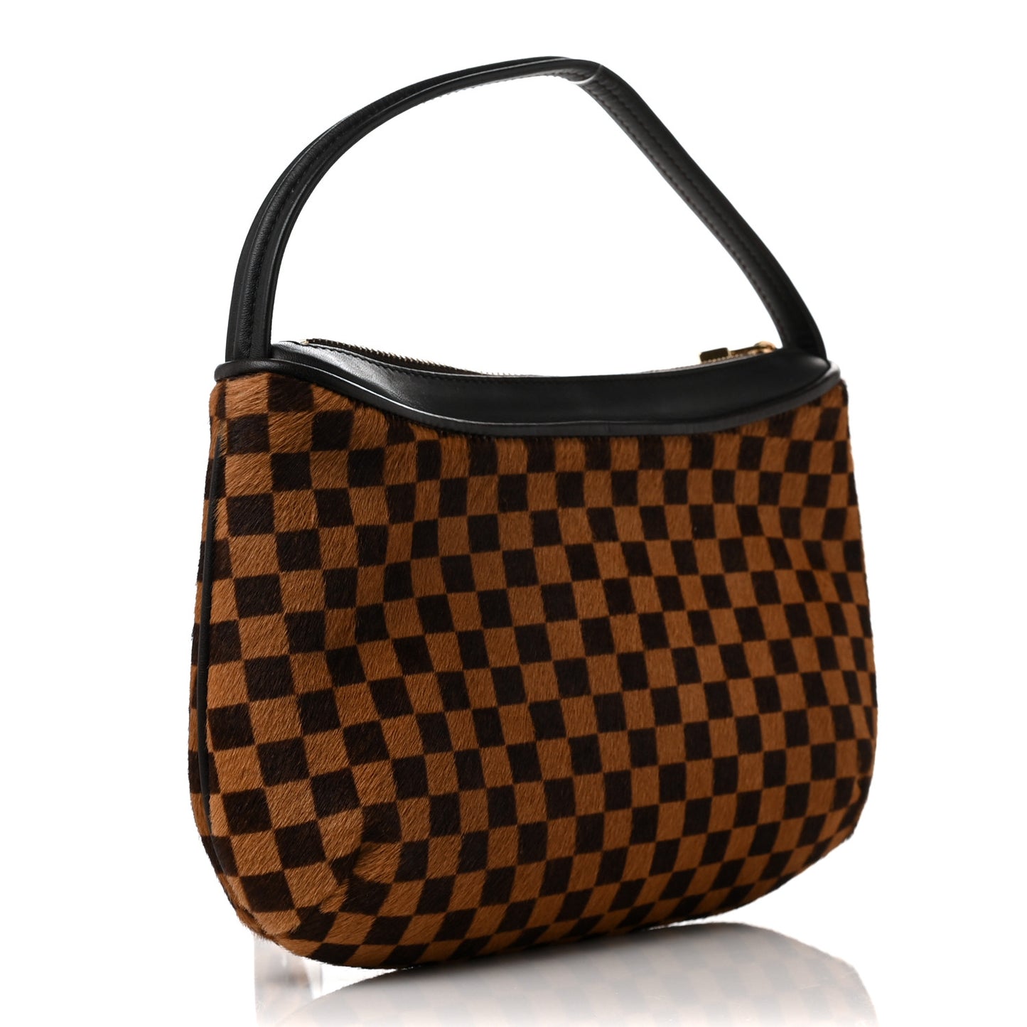 Calf Hair Damier Sauvage Tigre