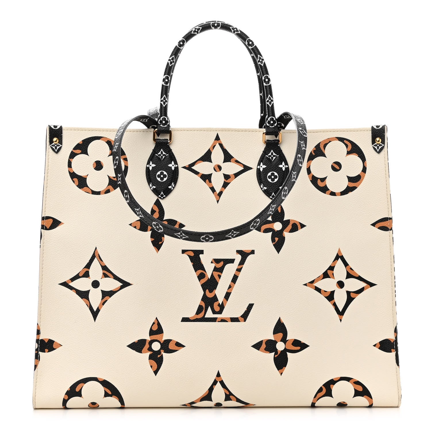 Louis Vuitton Monogram Giant Jungle Onthego GM Ivory 1 of 13