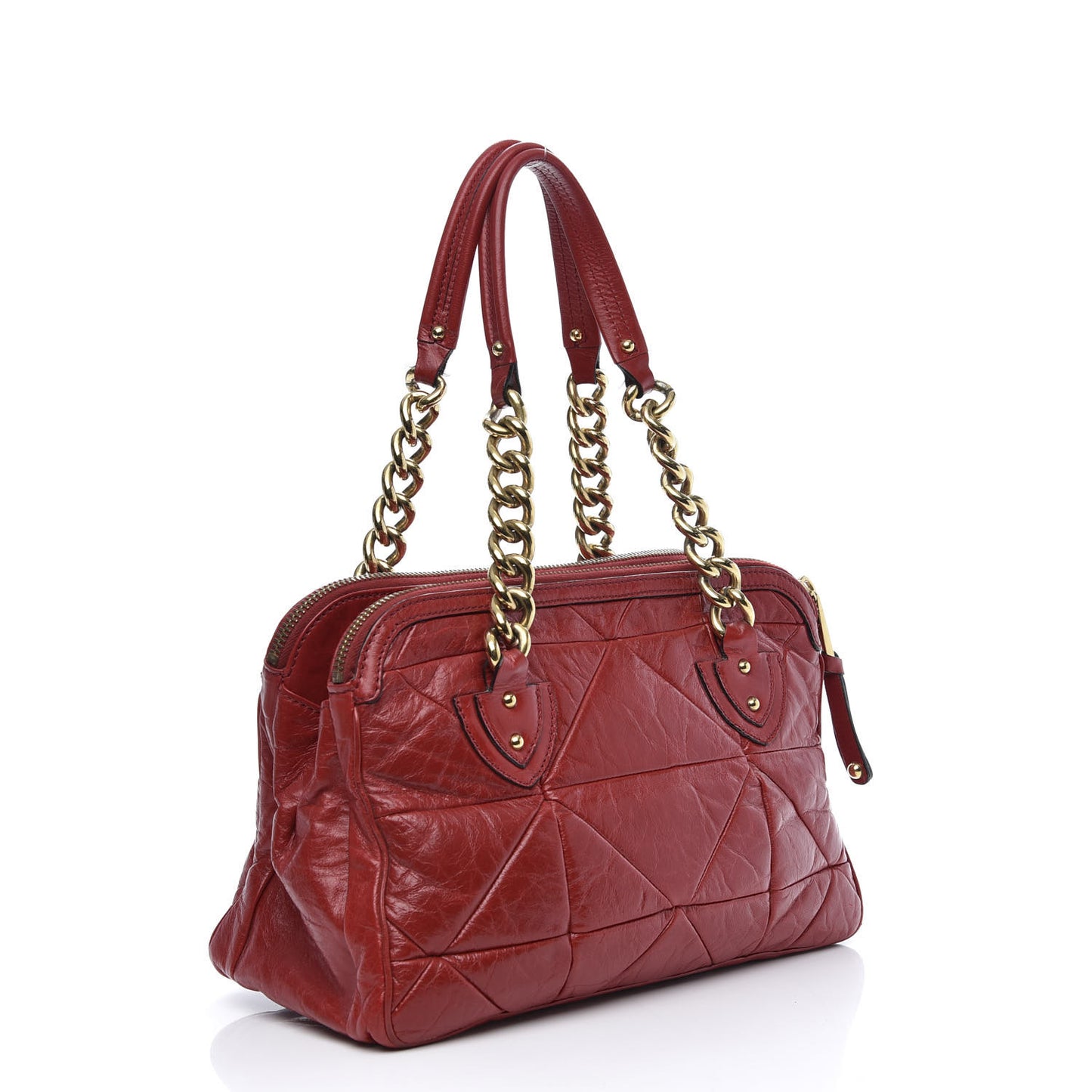 Calfskin Ines Tote Bordeaux
