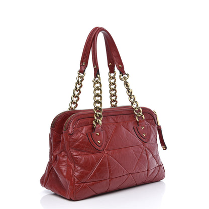 Marc Jacobs Calfskin Ines Tote Bordeaux 3 of 25