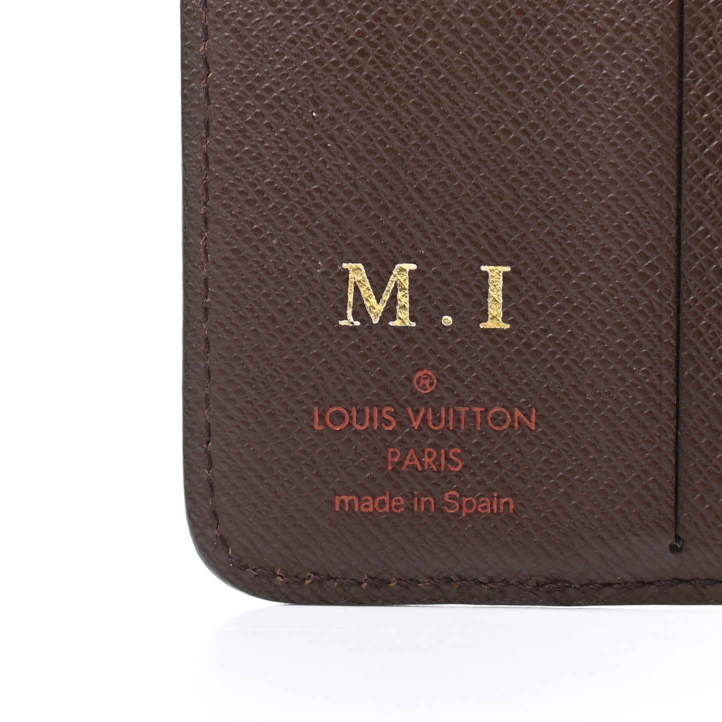 Damier Ebene Zippe Zipped Compact Wallet