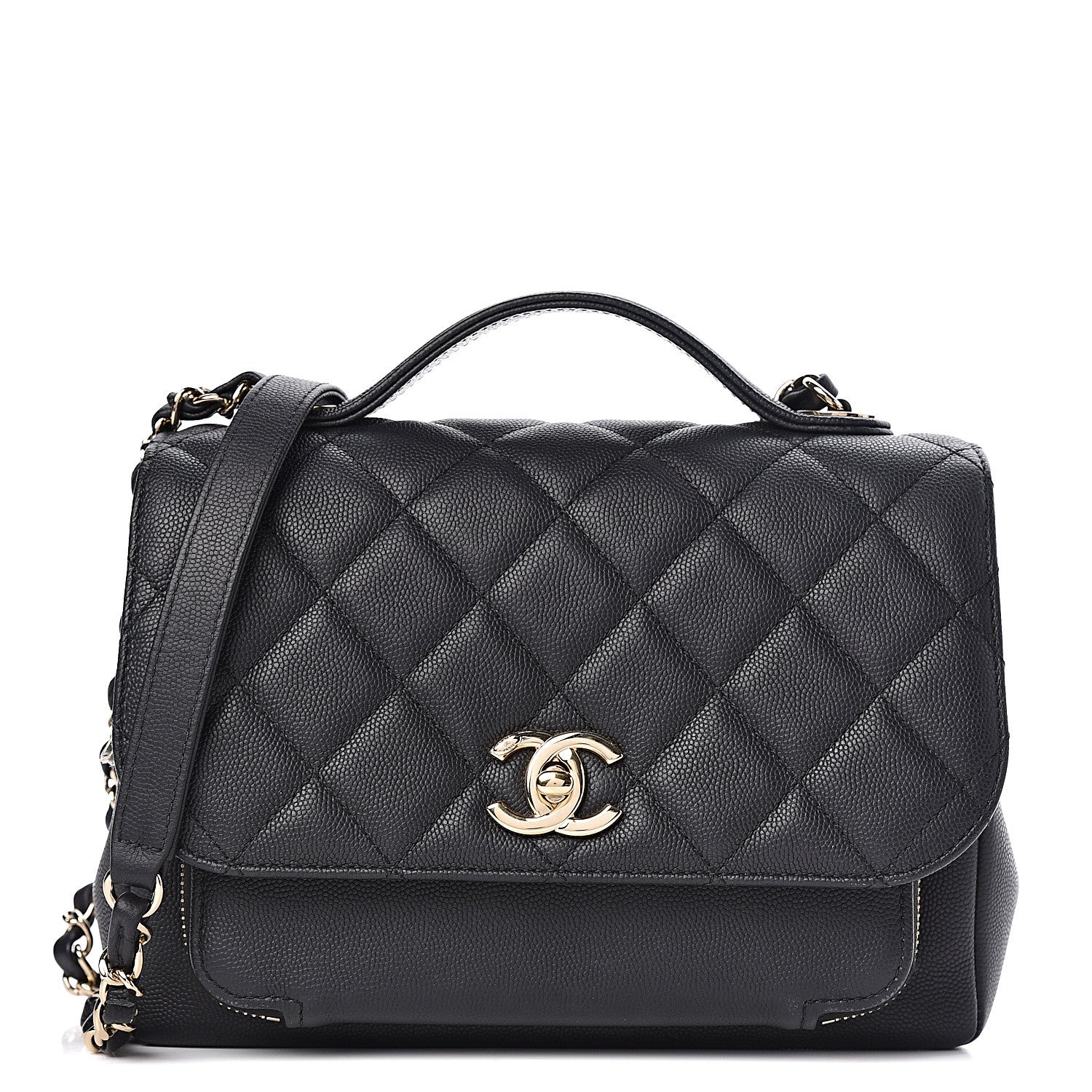 Chanel Caviar Quilted Medium Business Affinity Flap Black 1 of 11
