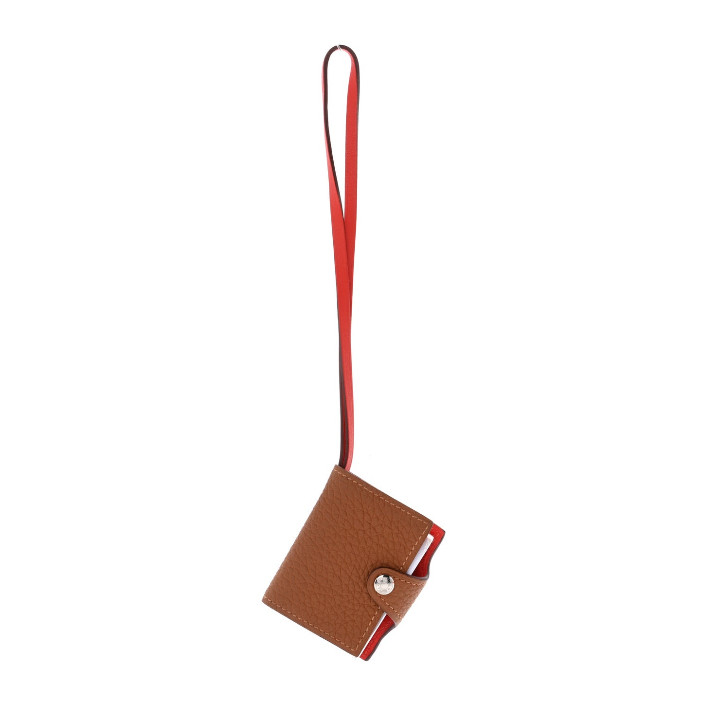 Togo Swift Nano Ulysse Bag Charm Gold Capucine