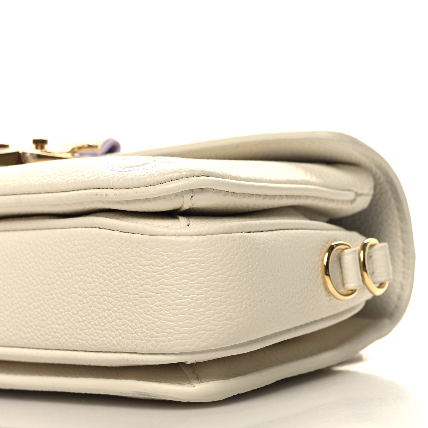 Louis Vuitton Empreinte Monogram Giant Pochette Metis East West Latte Bubble Tea 10 of 10