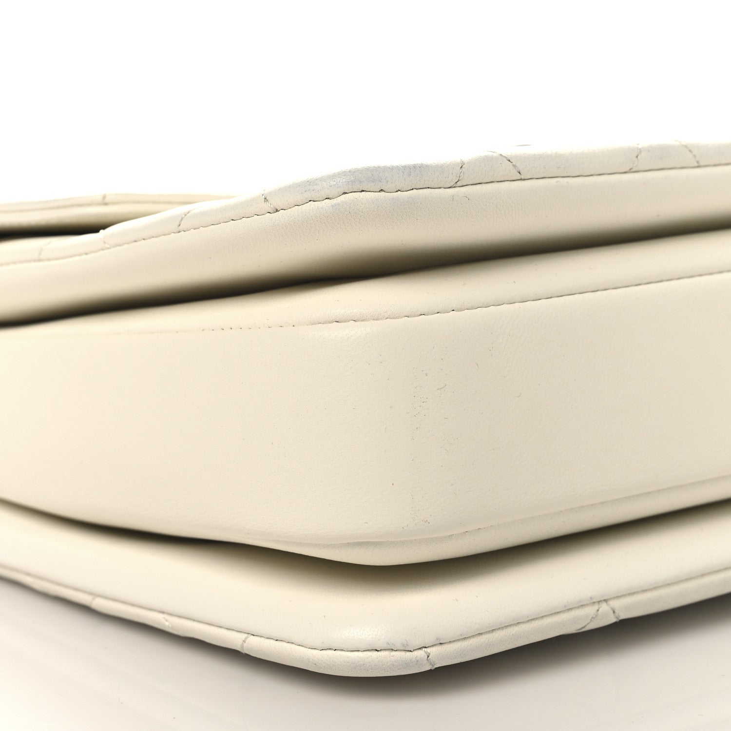 Chanel Lambskin Quilted Medium Trendy CC Dual Handle Flap Bag White 10 of 12