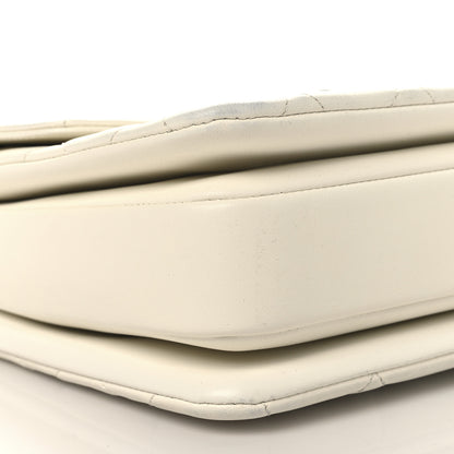 Chanel Lambskin Quilted Medium Trendy CC Dual Handle Flap Bag White 10 of 12