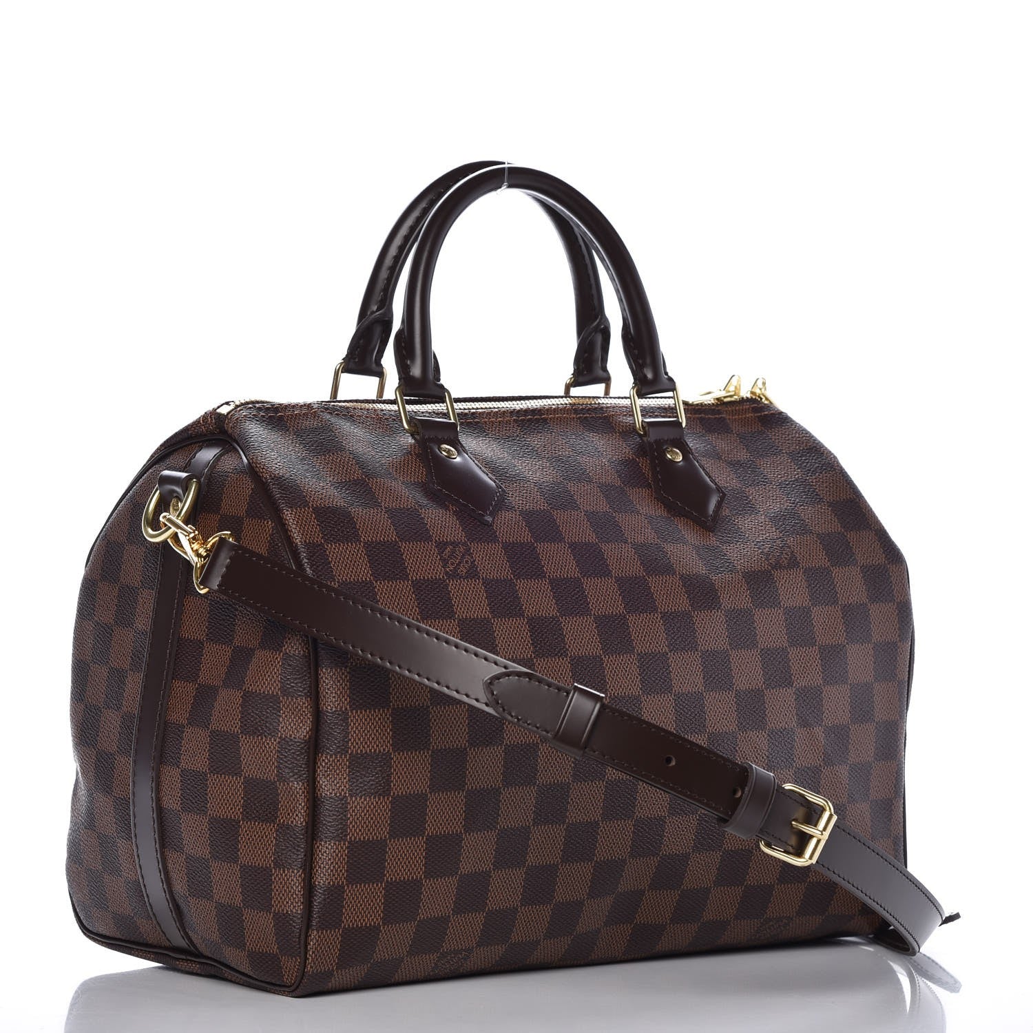 Louis Vuitton Damier Ebene Speedy Bandouliere 30 3 of 7