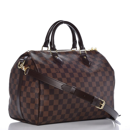 Louis Vuitton Damier Ebene Speedy Bandouliere 30 3 of 7