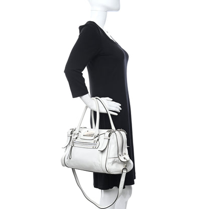 Dolce & Gabbana Smooth Calfskin Miss Easy Way Satchel White 2 of 15