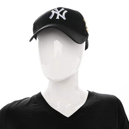 Gucci X MLB Cotton NY Yankees Baseball Hat 57-61 Black 2 of 11