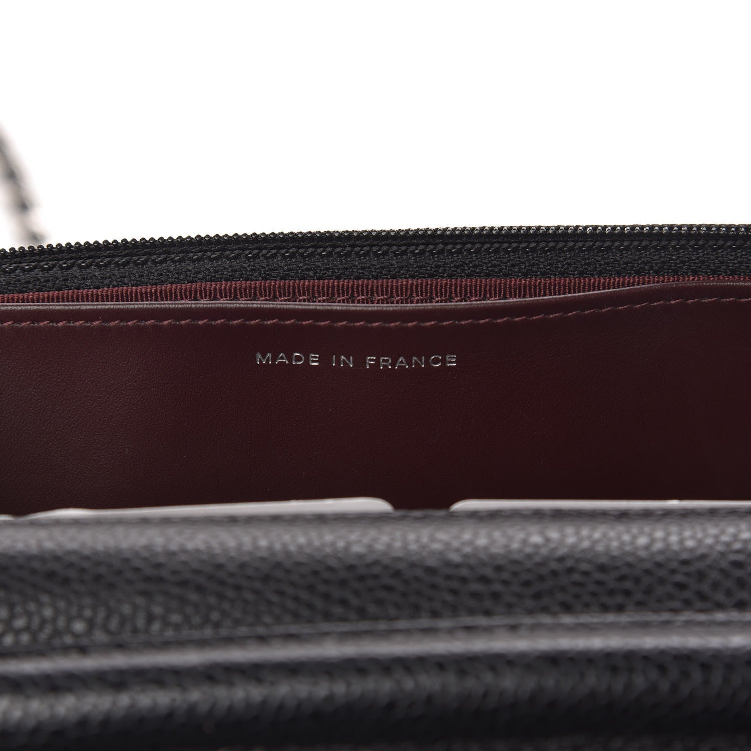 Chanel Caviar Quilted Wallet On Chain WOC Black 7 of 12