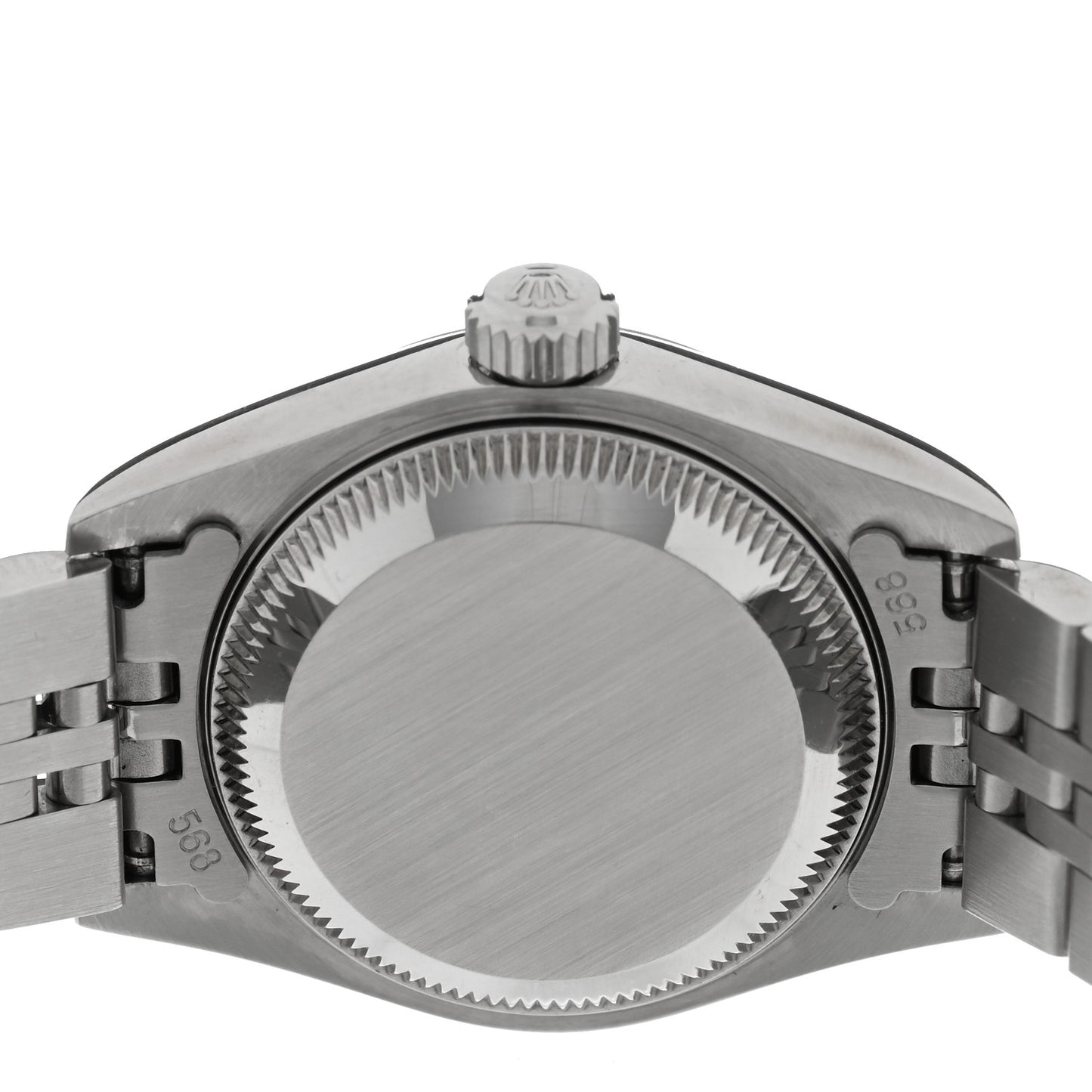 Stainless Steel 18K White Gold 26mm Oyster Perpetual Datejust Watch Blue 79174