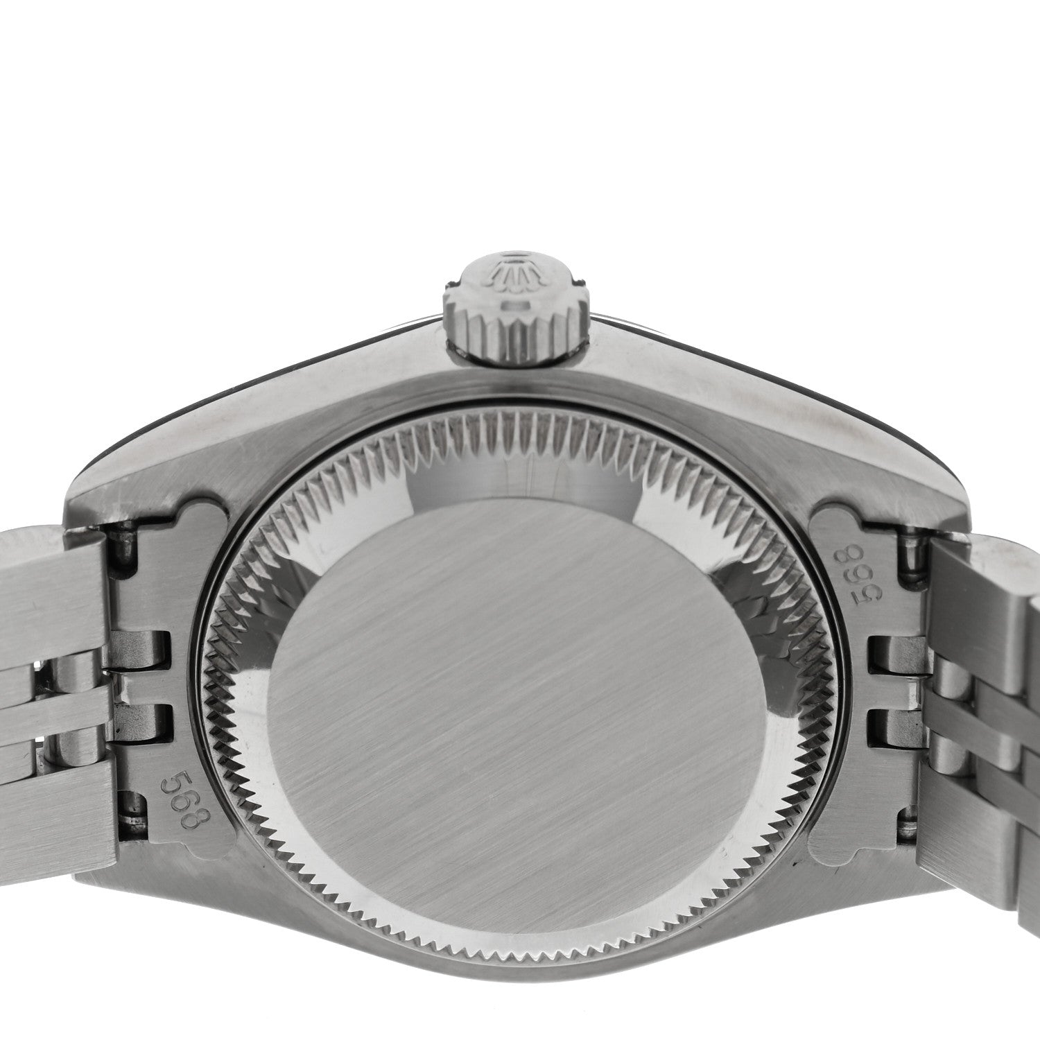 Rolex Stainless Steel 18K White Gold 26mm Oyster Perpetual Datejust Watch Blue 79174 4 of 5