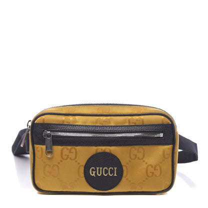 Gucci Econyl Nylon Monogram Off The Grid Belt Bag Crop Black 1 of 11