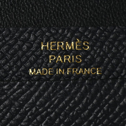 Hermes Epsom Bearn Card Holder Wallet Bleu Indigo 5 of 8