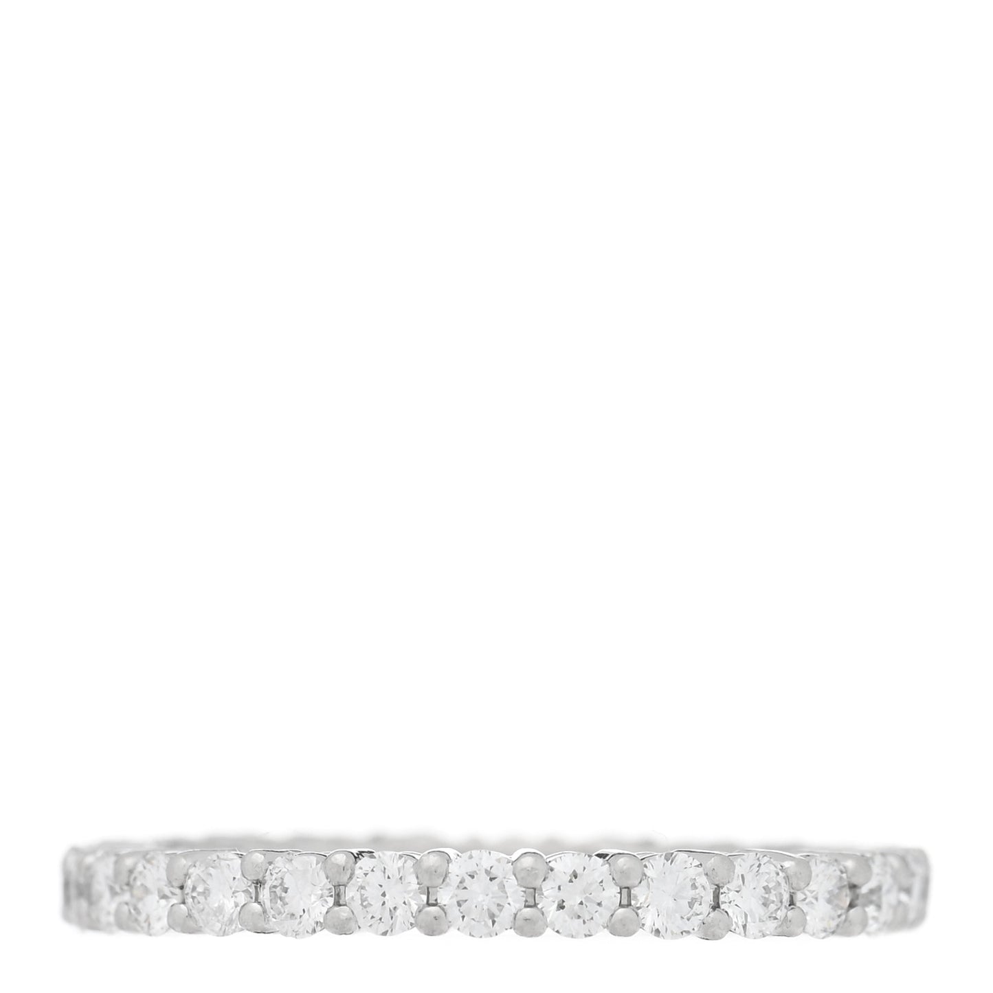 Platinum Diamond 2.2mm Full Circle Forever Band Ring 52 6