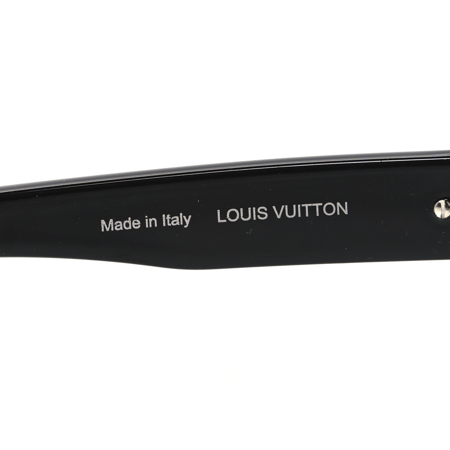 Louis Vuitton Acetate LV Arabesque Sunglasses Z2529U Black 5 of 7