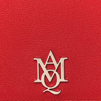 Alexander McQueen Calfskin Insignia Pouch Red 8 of 10