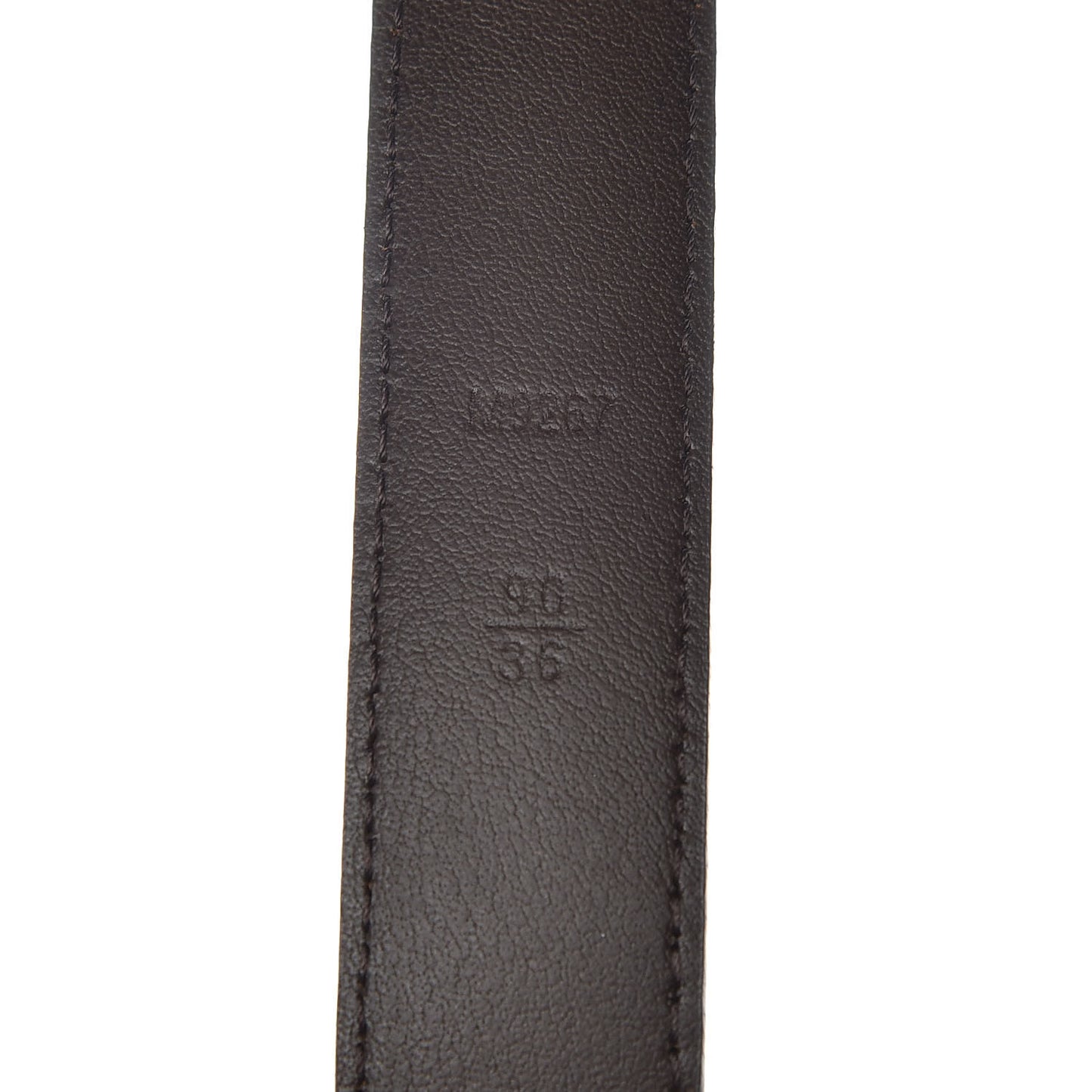Mini Damier Ebene 25mm LV Initiales Belt 90 36