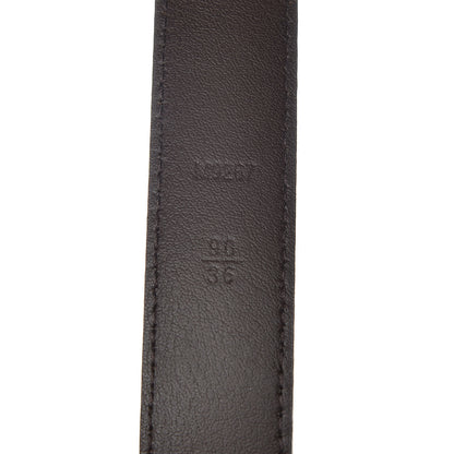Louis Vuitton Mini Damier Ebene 25mm LV Initiales Belt 90 36 6 of 7