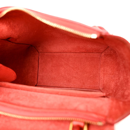 Celine Grained Calfskin Micro Belt Bag Coral 5 of 16