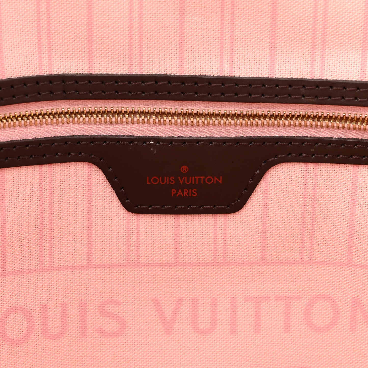 Damier Ebene Neo Neverfull MM Rose Ballerine