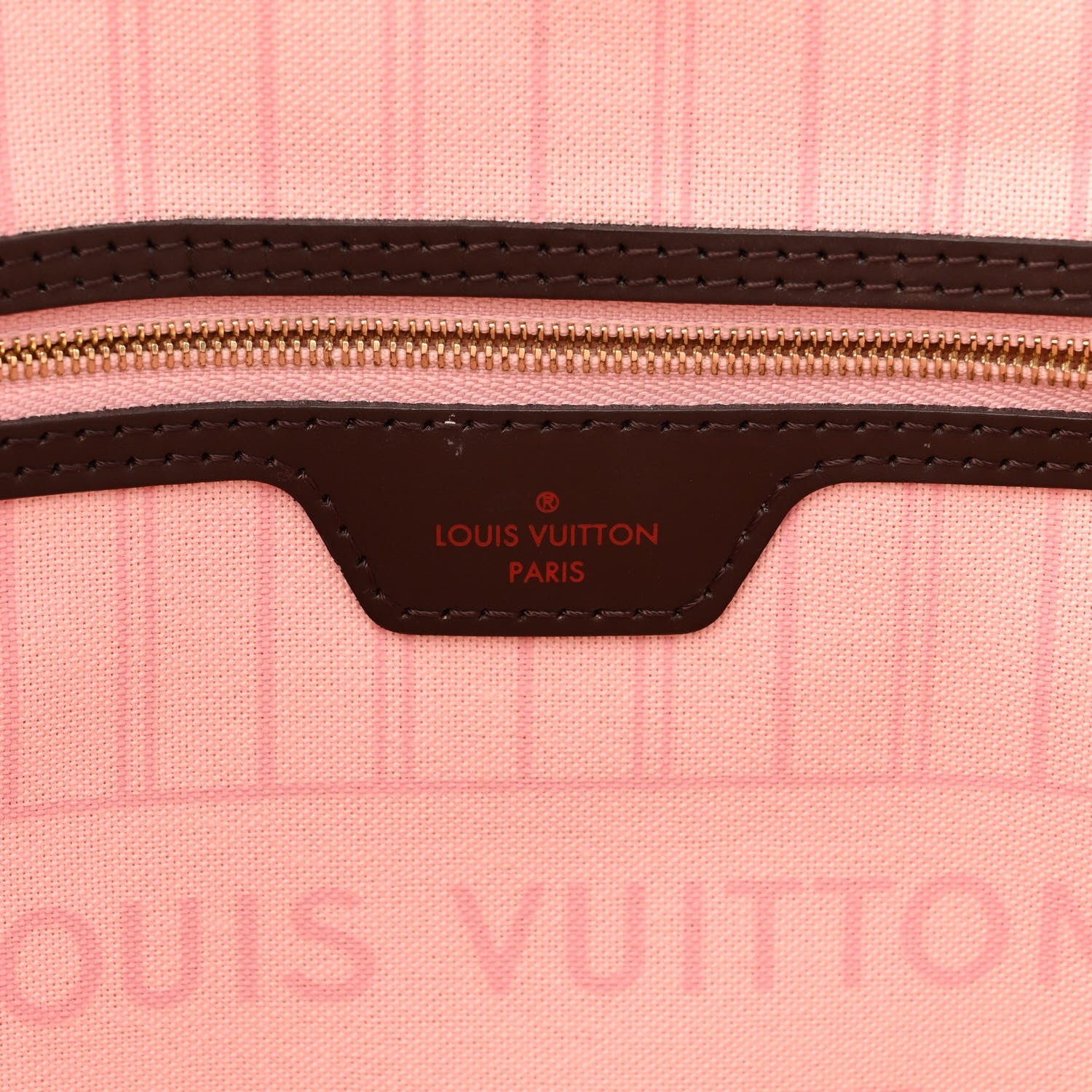 Louis Vuitton Damier Ebene Neo Neverfull MM Rose Ballerine 6 of 15