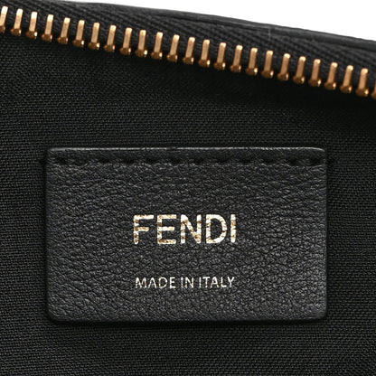 Fendi Vitello Grace Matte Small Fendigraphy Hobo Bag Black 6 of 11