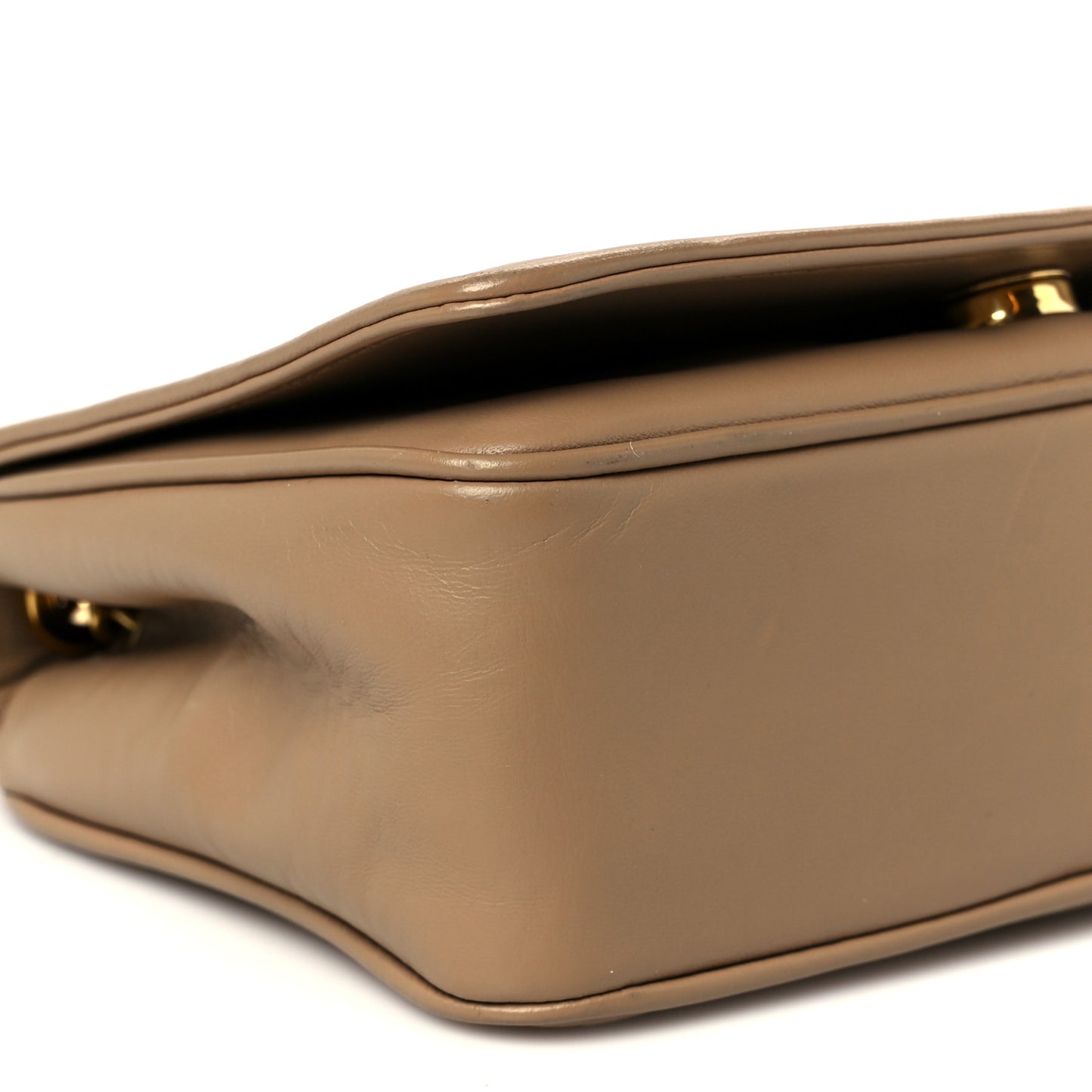 Lambskin Mini Timeless CC Flap Bag Beige