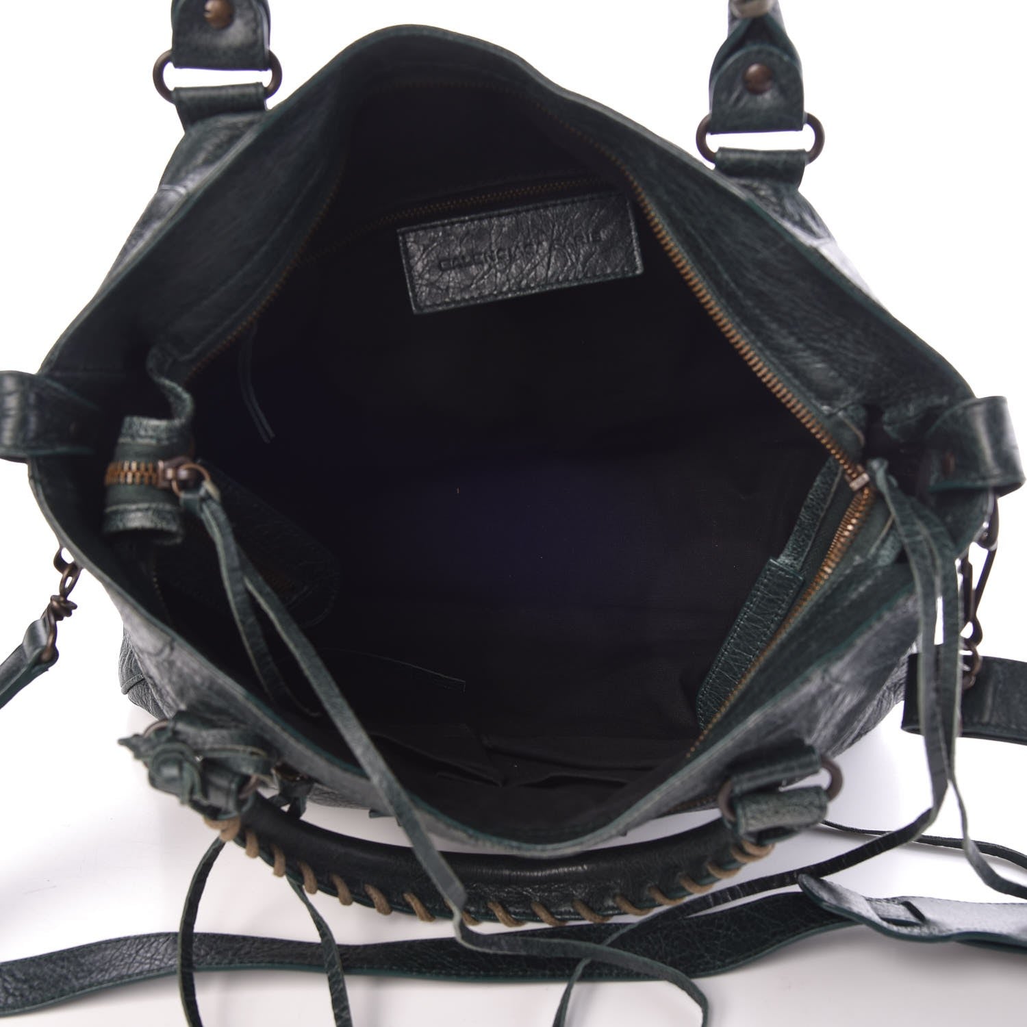 Balenciaga Agneau Classic Hardware Velo Poker Fonce 5 of 7