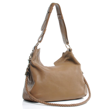 Gucci Leather G Wave Shoulder Bag Light Brown 3 of 7