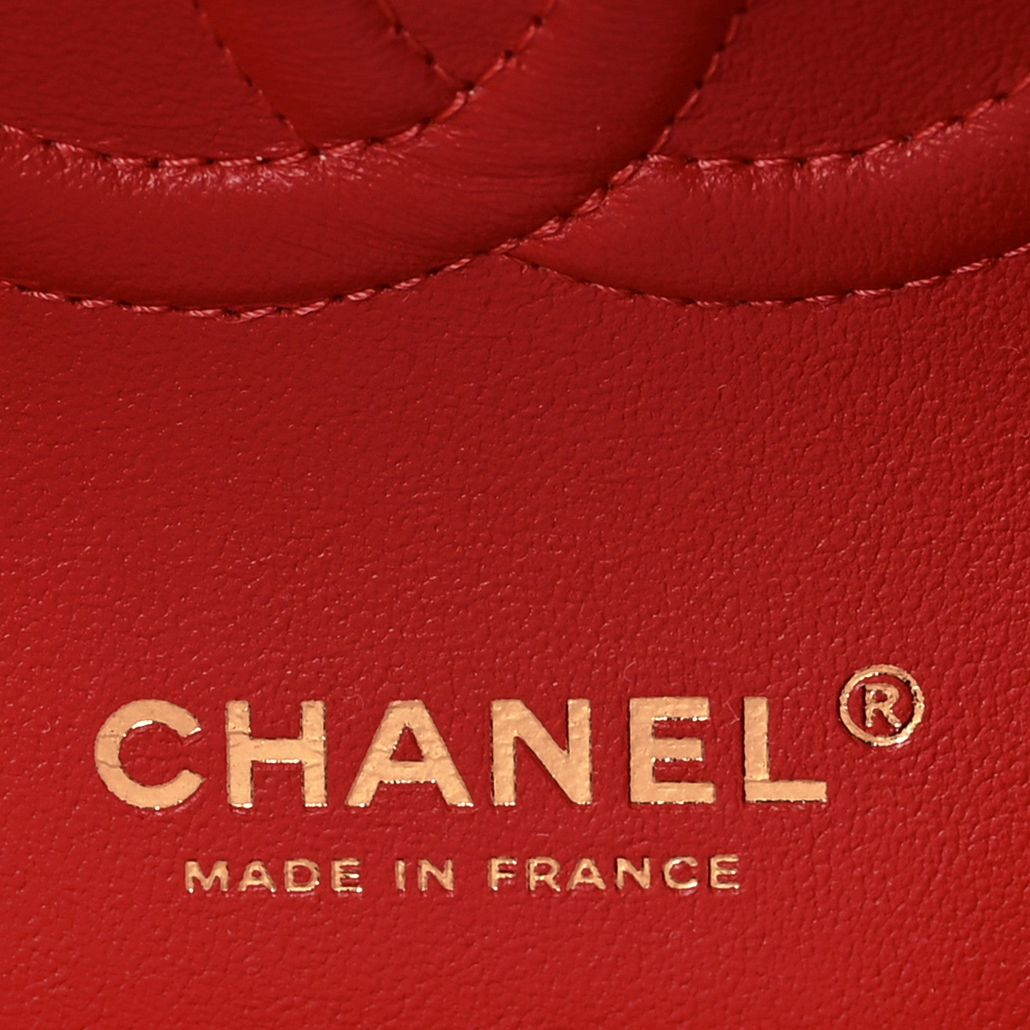 Chanel Caviar Quilted Medium Double Flap Red 6 of 11