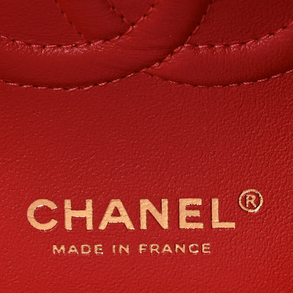 Chanel Caviar Quilted Medium Double Flap Red 6 of 11