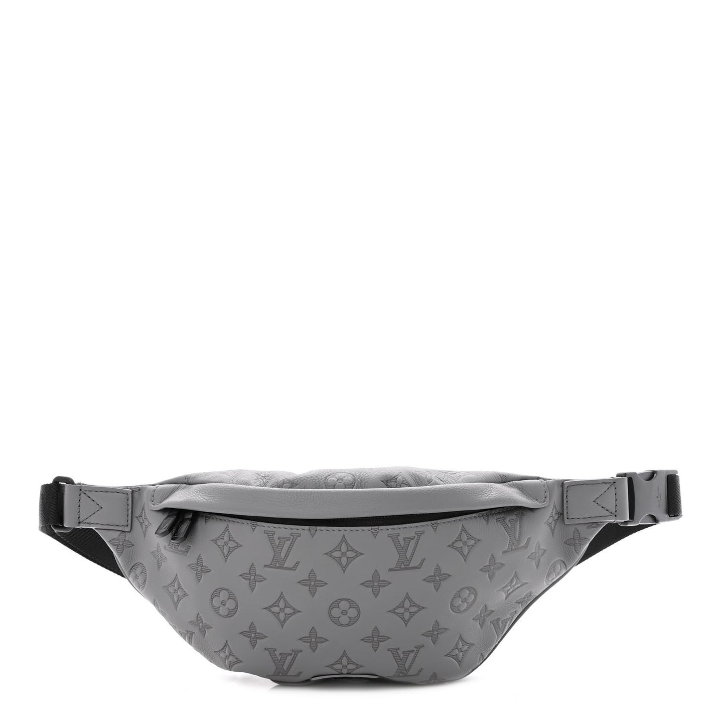 Calfskin Monogram Shadow Discovery Bumbag PM Gray