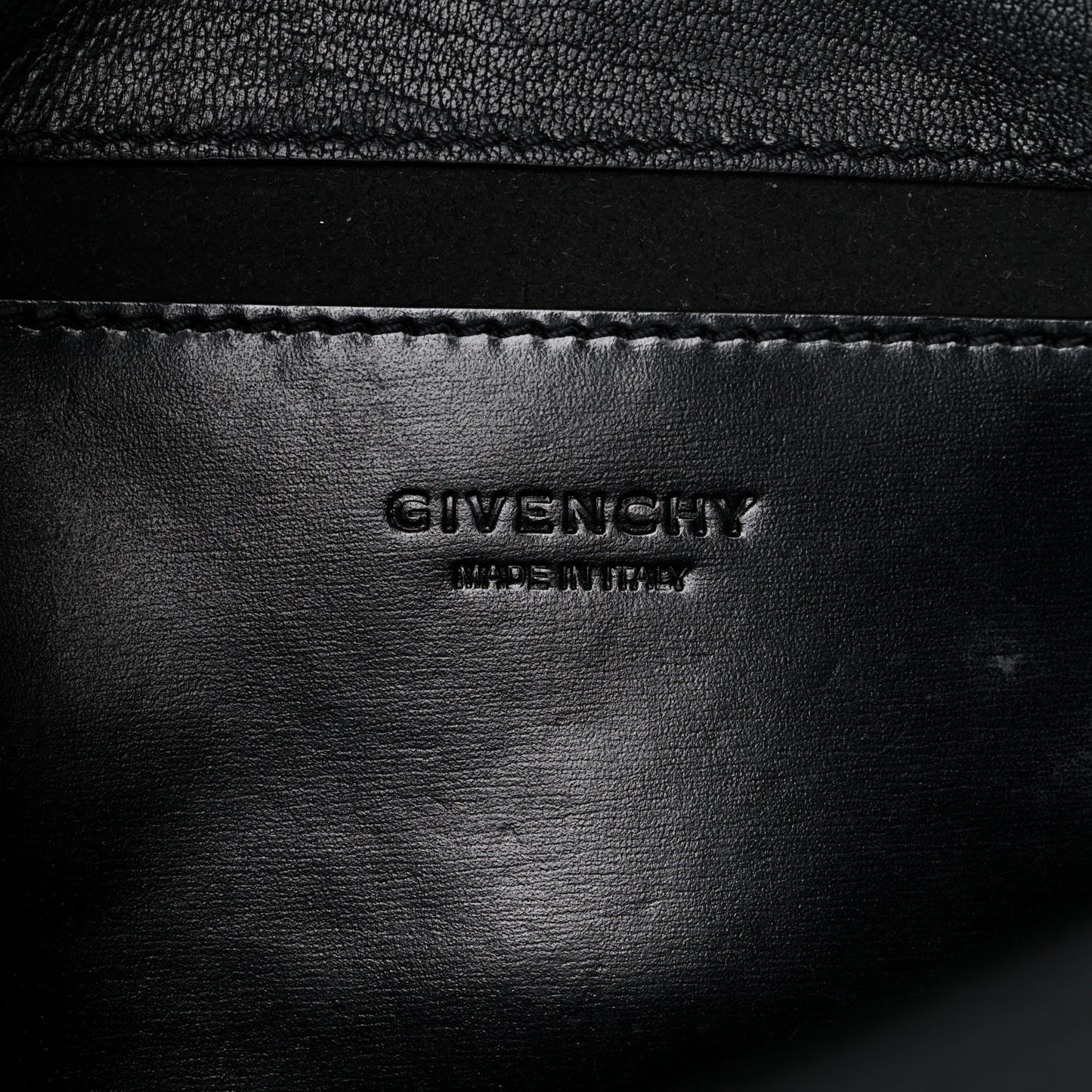 Calfskin Infinity Flap Bag Black