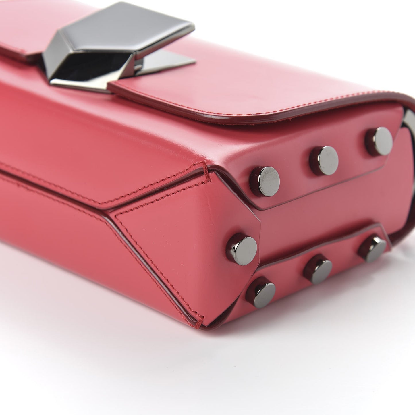 Spazzolato Lockett Petite Shoulder Bag Dahlia