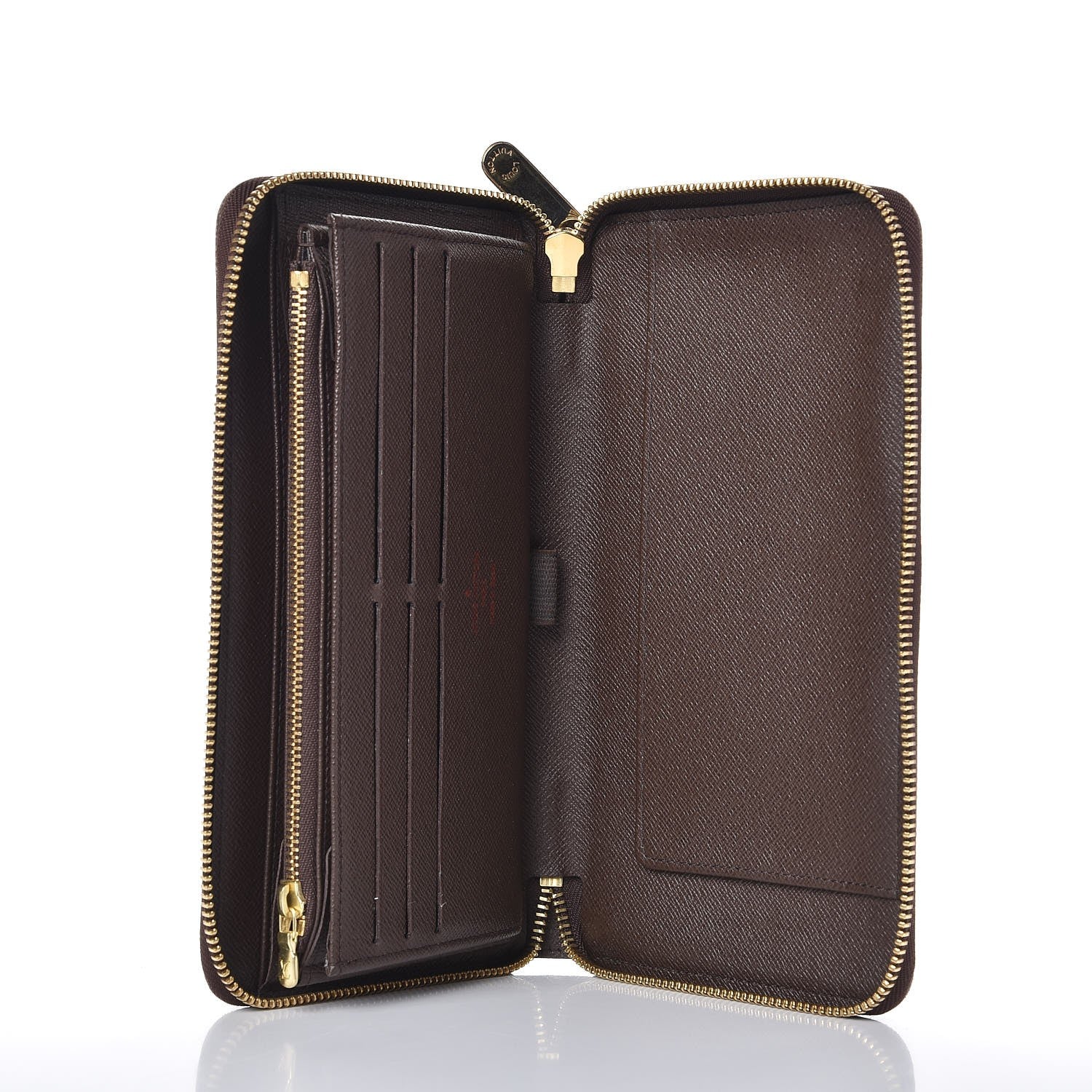 Louis Vuitton Damier Ebene Zippy Organizer Wallet 5 of 7
