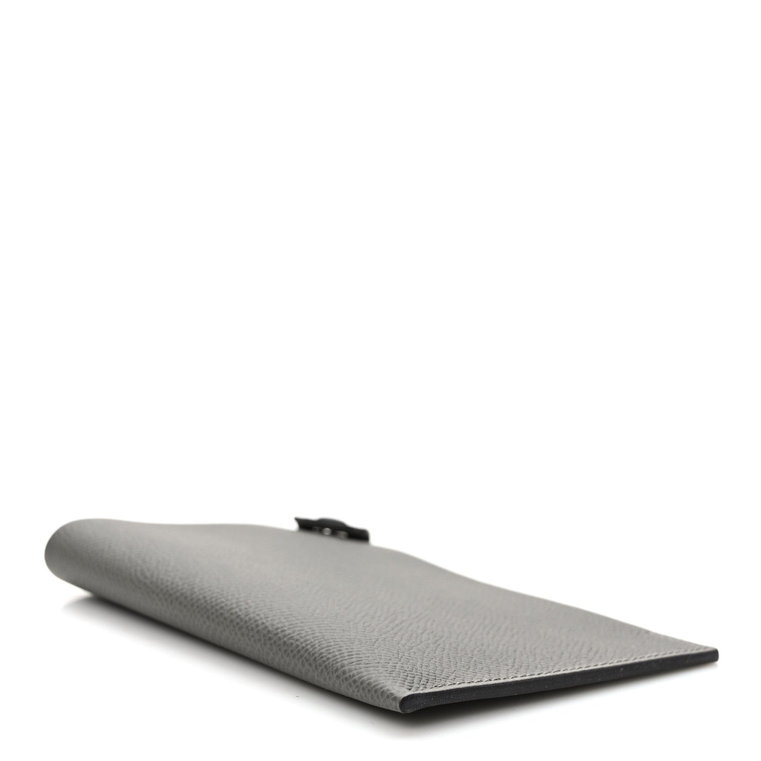 Hermes Epsom Tarmac Dot PM Passport Holder Gris Meyer Black 4 of 6