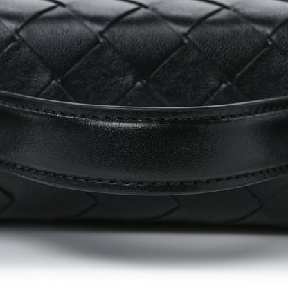 Bottega Veneta Calfskin Intrecciato Bang Bang Vanity Case Black 10 of 12