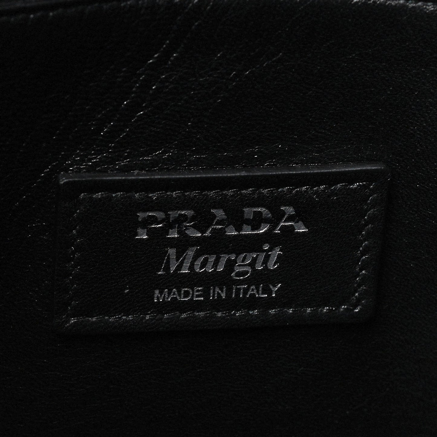 City Calfskin Small Margit Bag Argilla Black