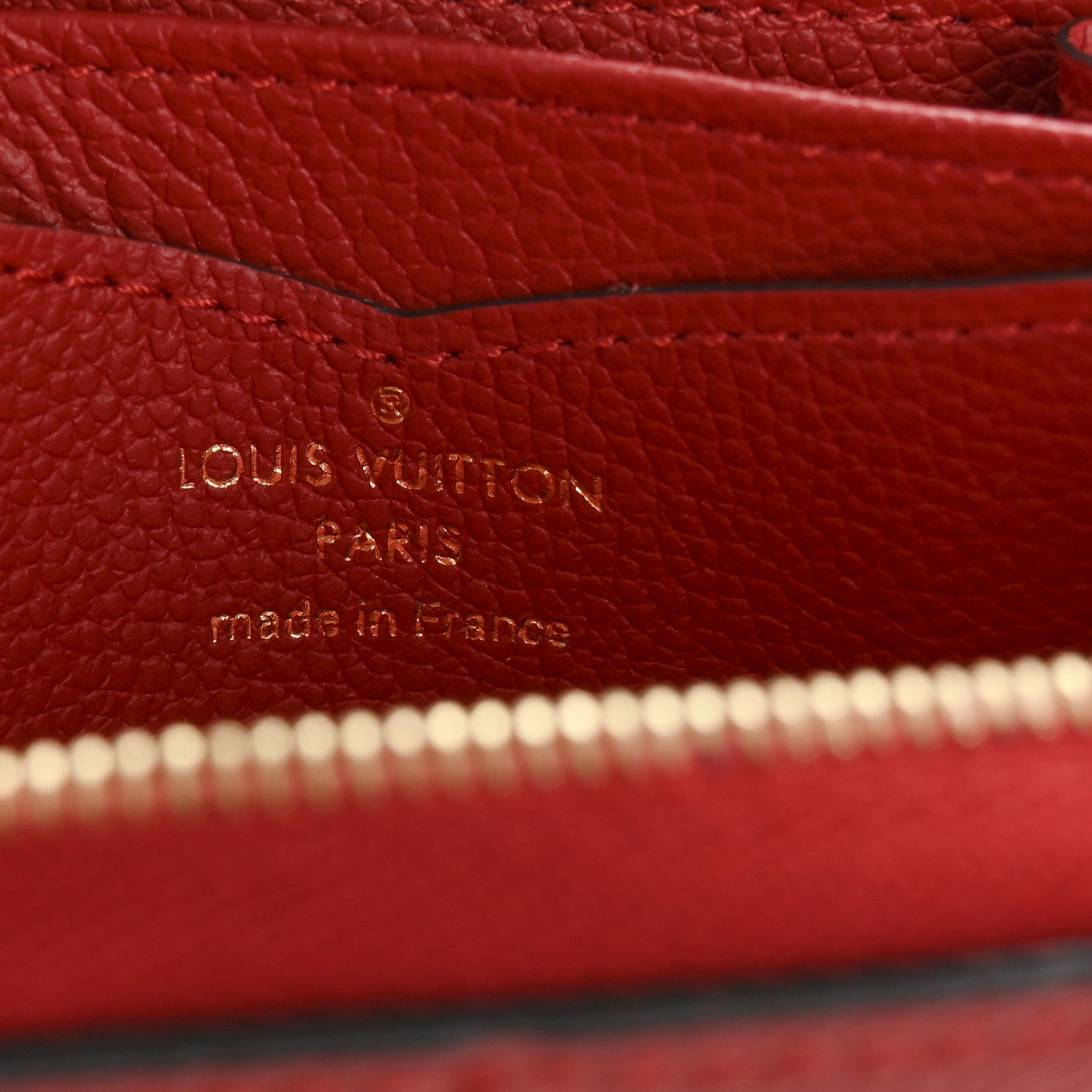 Louis Vuitton Empreinte Zippy Coin Purse Cherry 6 of 9